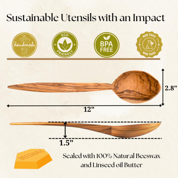 Artisanal handmade utensils Artisan wood spoon olive wood utensils olive wood spoons wooden kitchen utensils set wooden utensils wooden cooking spoons wooden serving spoons hand carved spoons unique gifts gifts with an impact olive wood spoon olive wood hand carved wooden spoons non toxic cooking utensils durable wooden spoon fair trade products Fair trade gifts handmade wooden spoon Soup ladle Wooden ladle Olive wood soup ladle Mixing spurtle Wood spurtle spirdle Olive wood spurtle