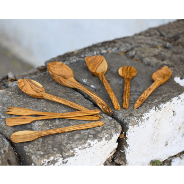 Handmade kitchen gifts Artisan gift set Olive wood gift set Rustic kitchen gifts Handcrafted cooking utensils Handmade wooden gifts Luxury wooden kitchenware Unique handmade gifts Hand-carved kitchen tools Olive wood handcrafted spoons Non-toxic kitchen gifts Durable handmade utensils Handmade serving spoon Rustic wooden ladle Olive wood ladle gift Handcrafted cooking ladle Olive wood spurtle set Traditional wood spurtle Gift for chef Gift for mom Handmade Gift
