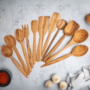 Botique gift Artisanal handmade utensils Artisan wood spoon olive wood utensils olive wood spoons wooden kitchen utensils set wooden utensils wooden cooking spoons wooden serving spoons hand carved spoons unique gifts gifts with an impact olive wood spoon olive wood hand carved wooden spoons non toxic cooking utensils durable wooden spoon fair trade products Fair trade gifts handmade wooden spoon Soup ladle Wooden ladle Olive wood soup ladle Mixing spurtle Wood spurtle spirdle Olive wood spurtle