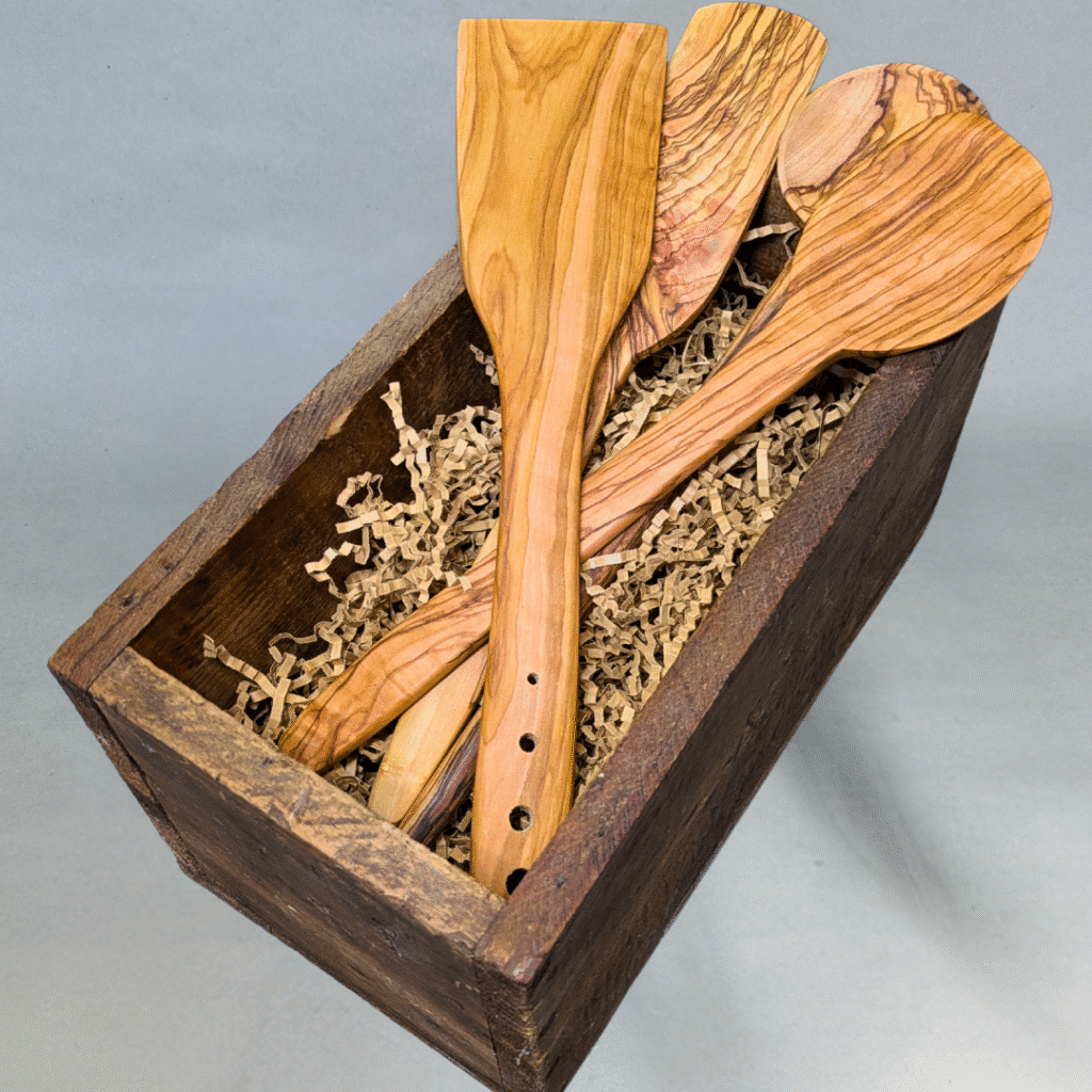 Botique gift Artisanal handmade utensils Artisan wood spoon olive wood utensils olive wood spoons wooden kitchen utensils set wooden utensils wooden cooking spoons wooden serving spoons hand carved spoons unique gifts gifts with an impact olive wood spoon olive wood hand carved wooden spoons non toxic cooking utensils durable wooden spoon fair trade products Fair trade gifts handmade wooden spoon Soup ladle Wooden ladle Olive wood soup ladle Mixing spurtle Wood spurtle spirdle Olive wood spurtle