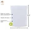 ceramic white utensil holder spoon crock spoon organizer