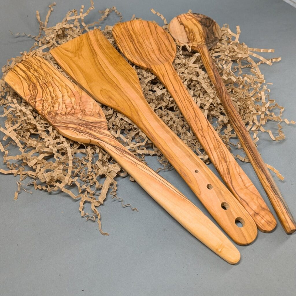 Botique gift Artisanal handmade utensils Artisan wood spoon olive wood utensils olive wood spoons wooden kitchen utensils set wooden utensils wooden cooking spoons wooden serving spoons hand carved spoons unique gifts gifts with an impact olive wood spoon olive wood hand carved wooden spoons non toxic cooking utensils durable wooden spoon fair trade products Fair trade gifts handmade wooden spoon Soup ladle Wooden ladle Olive wood soup ladle Mixing spurtle Wood spurtle spirdle Olive wood spurtle
