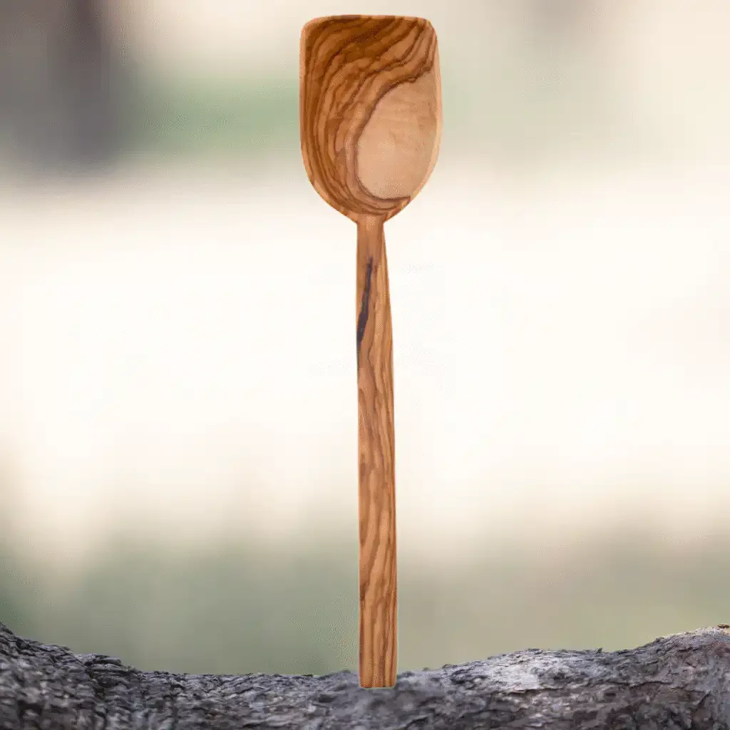 wooden kitchen utensil set Wooden stirring stick Scottish porridge stick Mixing paddle Wooden spatula olive wood spoons olive wood utensils wooden cooking spoons olive wood serving utensil olive wood mixing utensil kitchen utensils handmade spoons Premium Kitchen Utensil Bundle